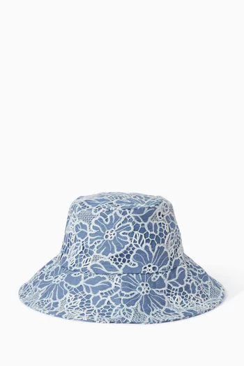 Lori Embroidered Bucket Hat