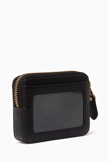 Essential Chain Card Case in Leather