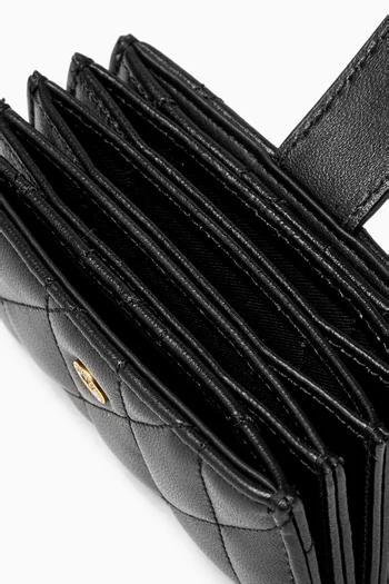 Essential Multi Card Holder in Quilted Nappa Leather