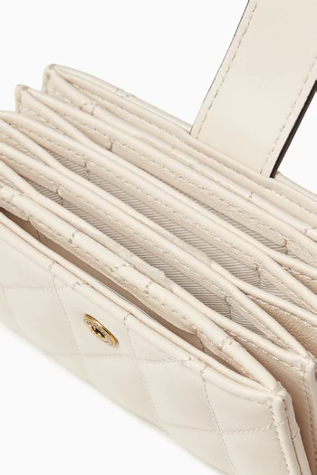 Essential Multi Card Holder in Quilted Nappa Leather