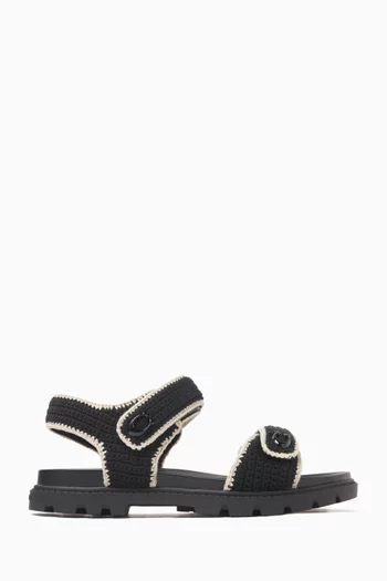 Brynn Crochet Sandals