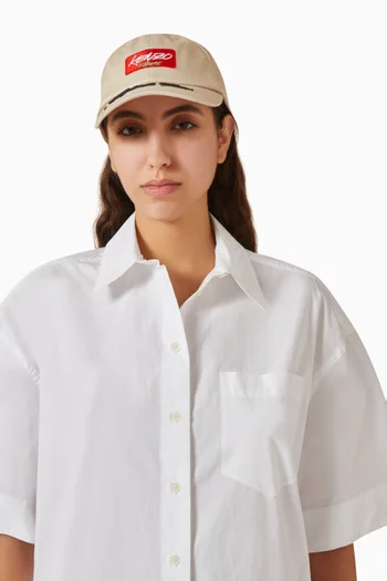 Futura Embroidered Cap in Cotton