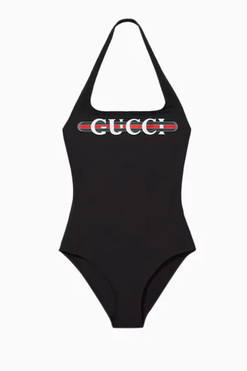 Logo One-piece Swimsuit