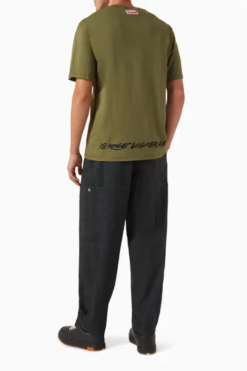 تي شيرت قطن كينزو × فوتورا 2000