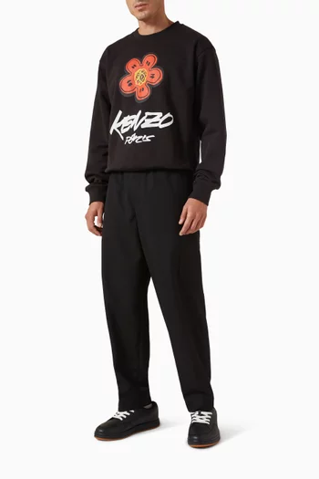 سويت شيرت قطن كينزو × فوتورا 2000