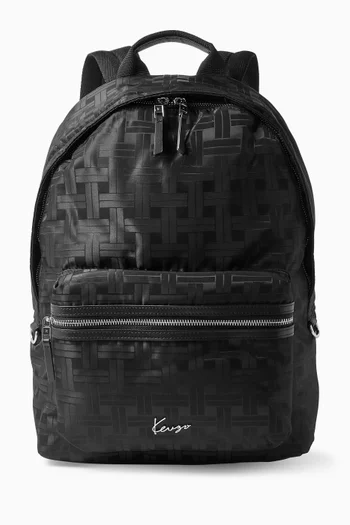 حقيبة ظهر بنسيج مورا قنب