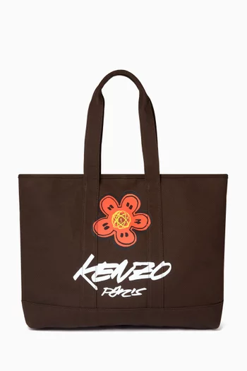 Large Utility Tote Bag in Canvas