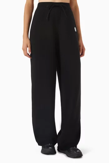 Boke Flower 2.0 Embroidered Pants in Wool & Cotton