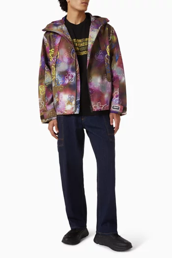 تي شيرت بشعار الماركة قطن جيرسيه