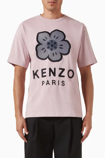 تي شيرت بزهرة بوكي 2.0 قطن