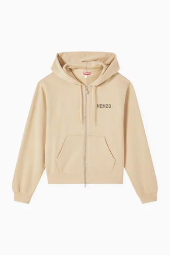 KENZO City Zip-up Hoodie in Cotton