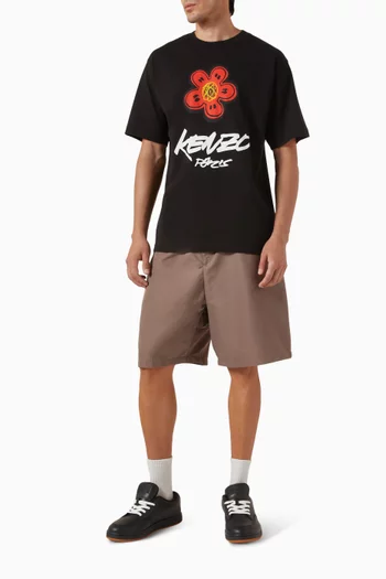 تي شيرت قطن كينزو × فوتورا 2000