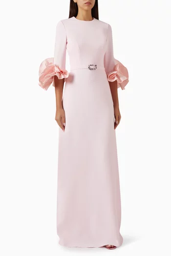 فستان سهرة بيلين كريب