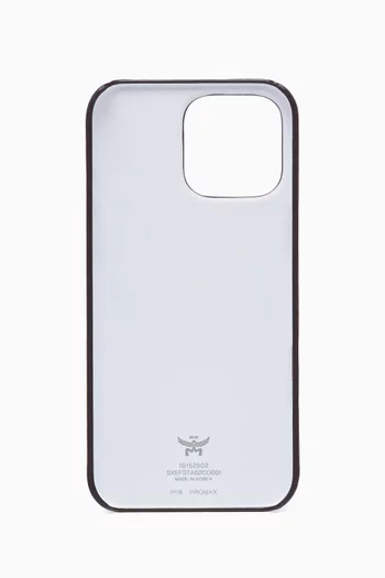 Aren iPhone 16 Pro Max Case in Visetos Canvas