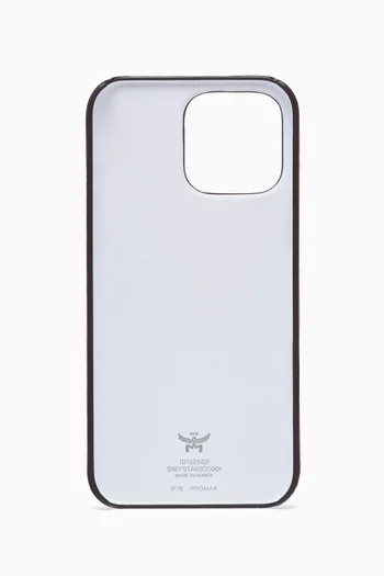 Aren iPhone 16 Pro Case in Visetos Canvas