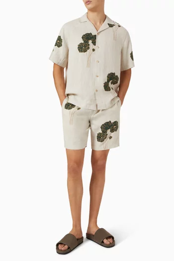 Felipe Shorts in Linen