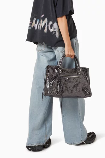 Medium Le City Bag in Arena Lambskin