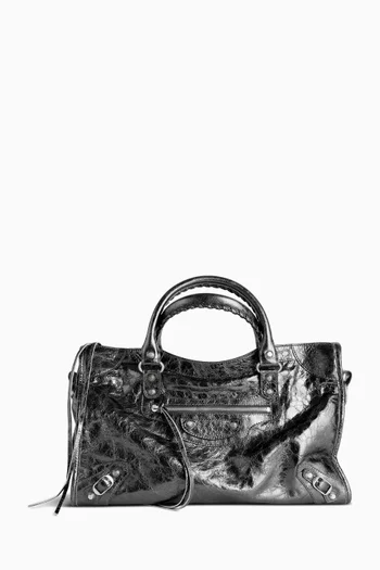 Medium Le City Bag in Arena Lambskin