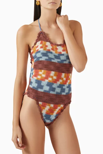 The Crochet One-piece Swimsuit