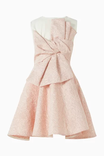 Little Heart Dress in Ornamental Jacquard
