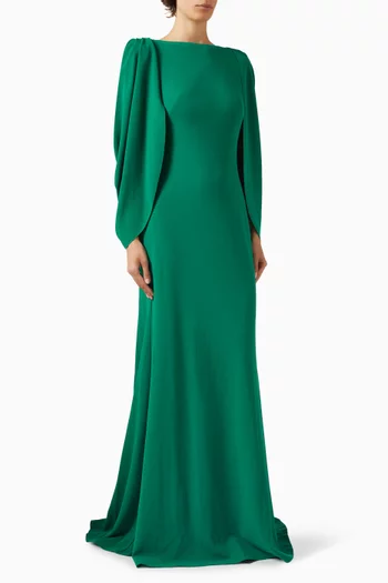 فستان سهرة كايري بكاب كريب