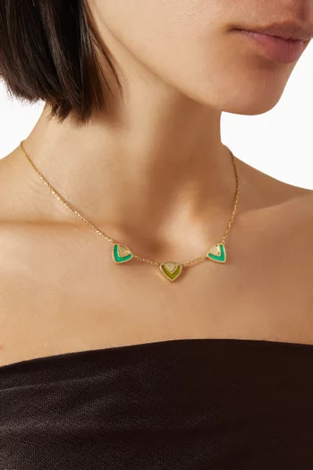 Amelia Cairo Necklace in 18kt Gold