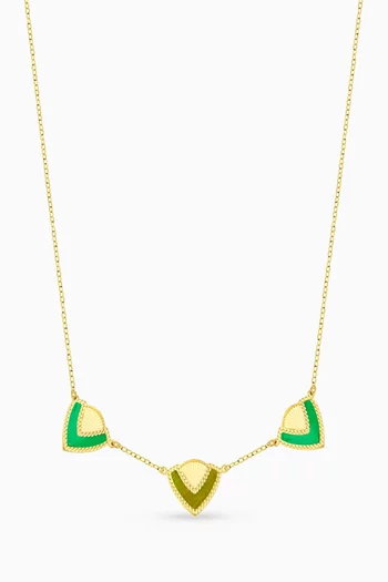 Amelia Cairo Necklace in 18kt Gold