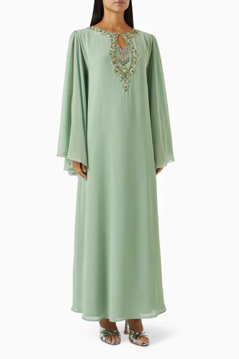 Bead-embellished Kaftan