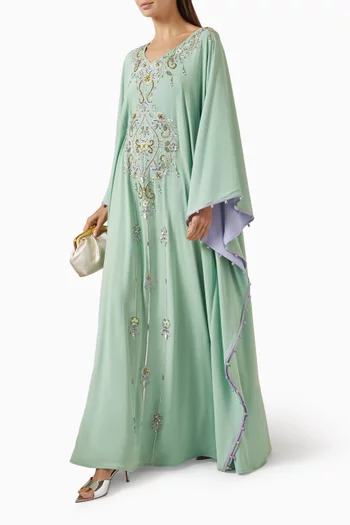 Crystal-embellished Kaftan