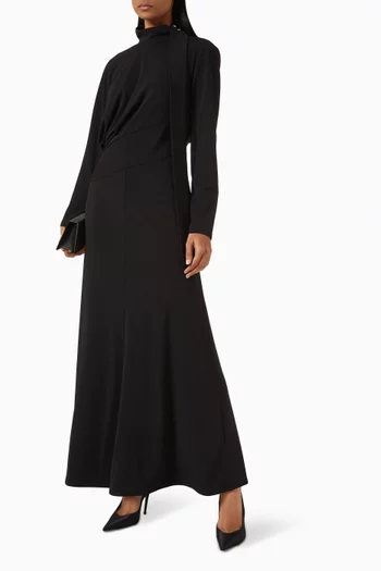 High-neck Dress