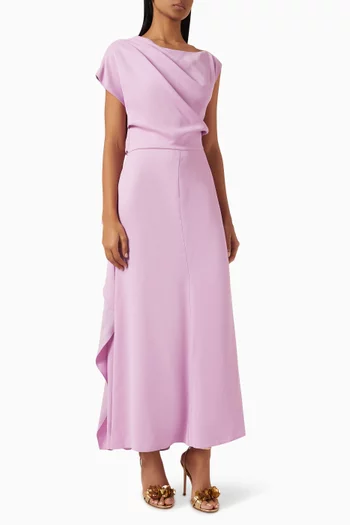 Ruffle Midi Dress