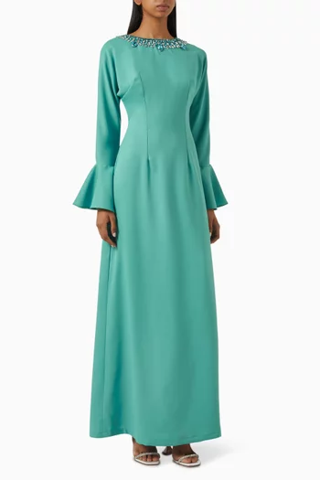 Bead-embellished Dress