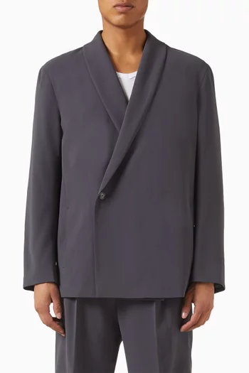Relaxed-fit Kimono-style Blazer