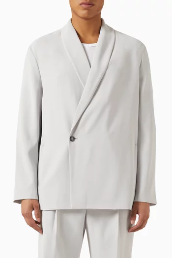 Relaxed-fit Kimono-style Blazer