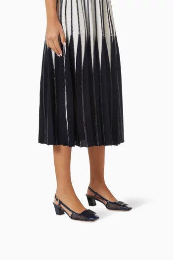 Bella Vivier 45 Slingback Pumps in Patent Leather
