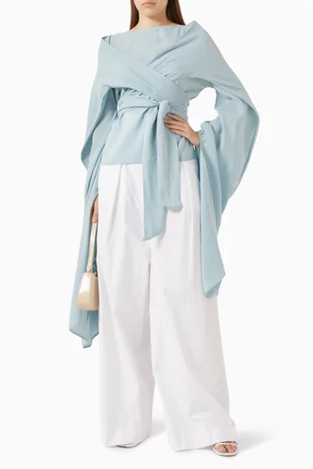 بلوزة جودي بتصميم ملفوف