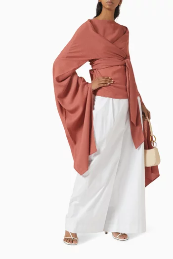 بلوزة جودي بتصميم ملفوف