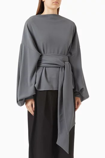 بلوزة آنا بحزام