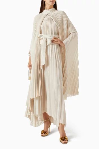 Czarina Cape Maxi Dress