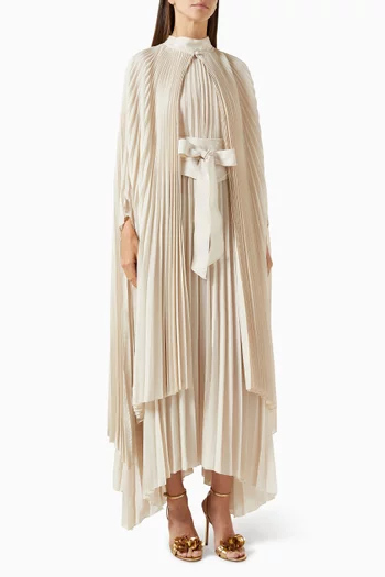 Czarina Cape Maxi Dress