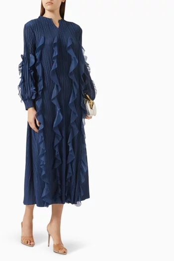 Zilia Ruffled Midi Dress