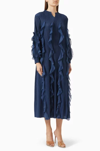 Zilia Ruffled Midi Dress