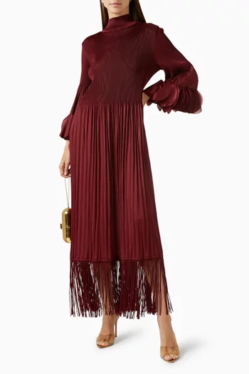 Ariane Fringed Maxi Dress