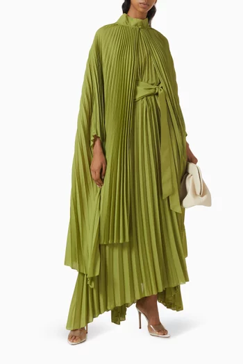 Czarina Cape Maxi Dress