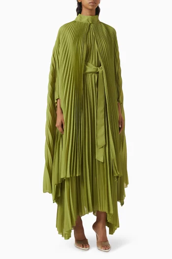 Czarina Cape Maxi Dress