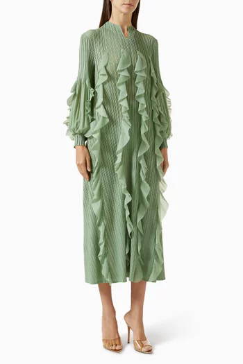 Zilia Ruffled Midi Dress