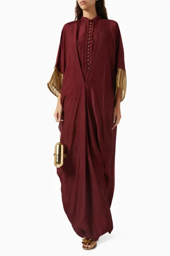 Hala Maxi Dress in Silk