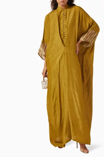 Hala Maxi Dress in Silk