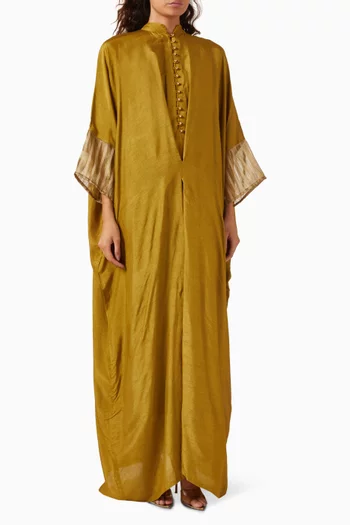 Hala Maxi Dress in Silk