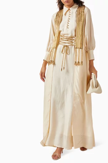 Nour Maxi Dress in Silk